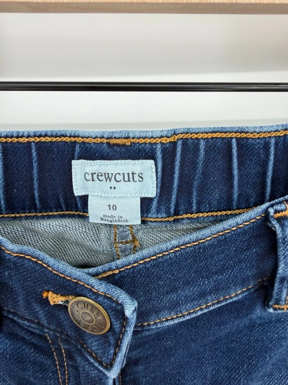 Crewcuts by J. Crew Girls Re-Imagined Skinny Jeans Dark Wash Size 10